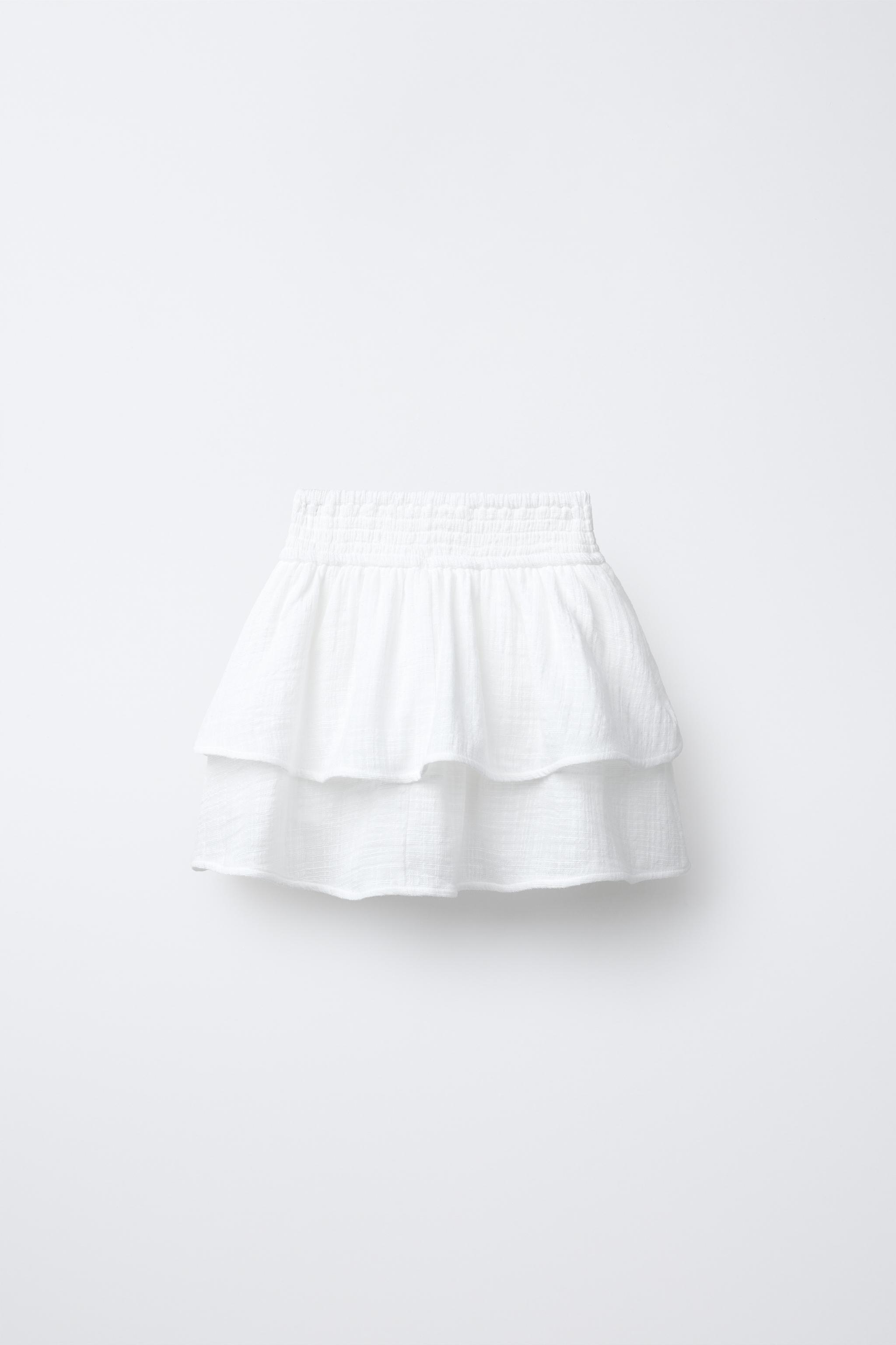 スカート Ribbed Skirt in White XS s-l1200.jpg