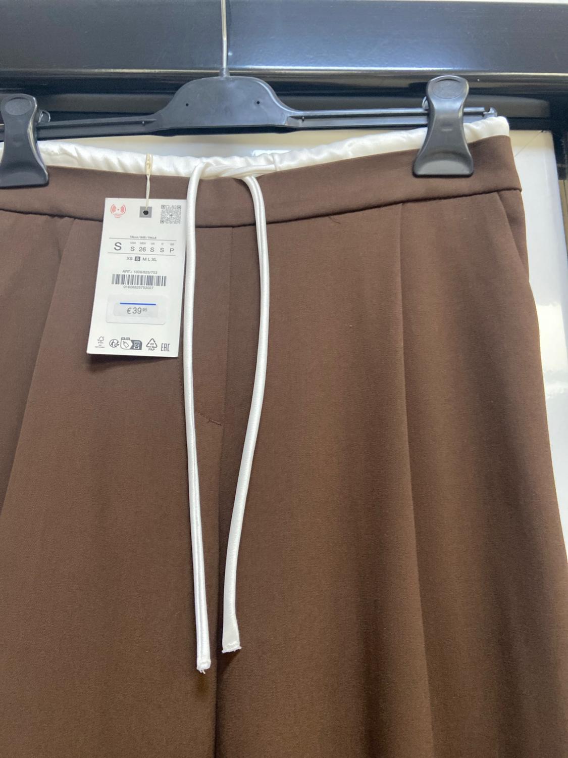 WIDE-LEG TROUSERS WITH DOUBLE WAISTBAND - Image 2