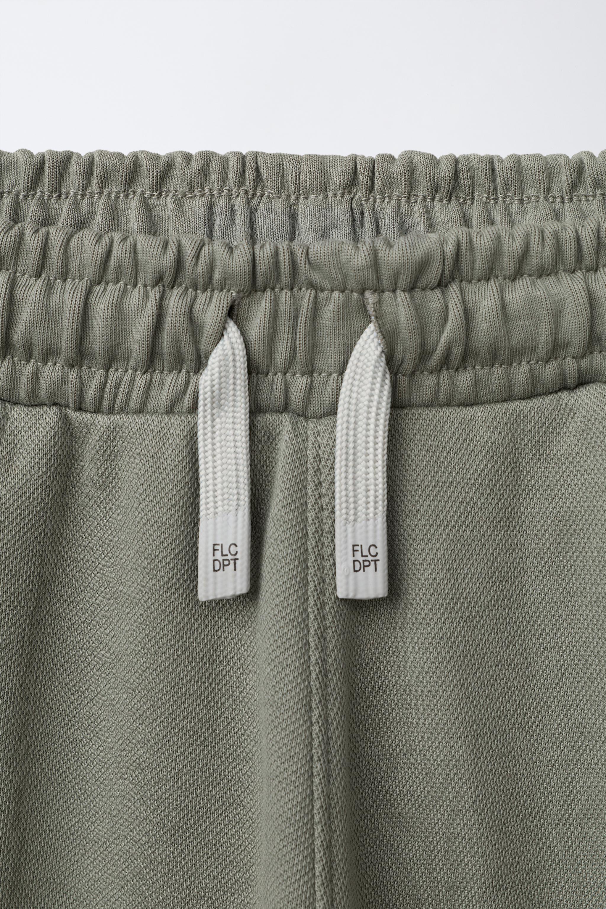 PANTALON BALLOON COMBINÉ PIQUÉ