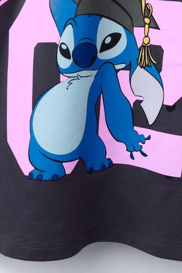 T-SHIRT IMPRIMÉ LILO & STITCH © DISNEY - Gris anthracite de Zara - Image 3