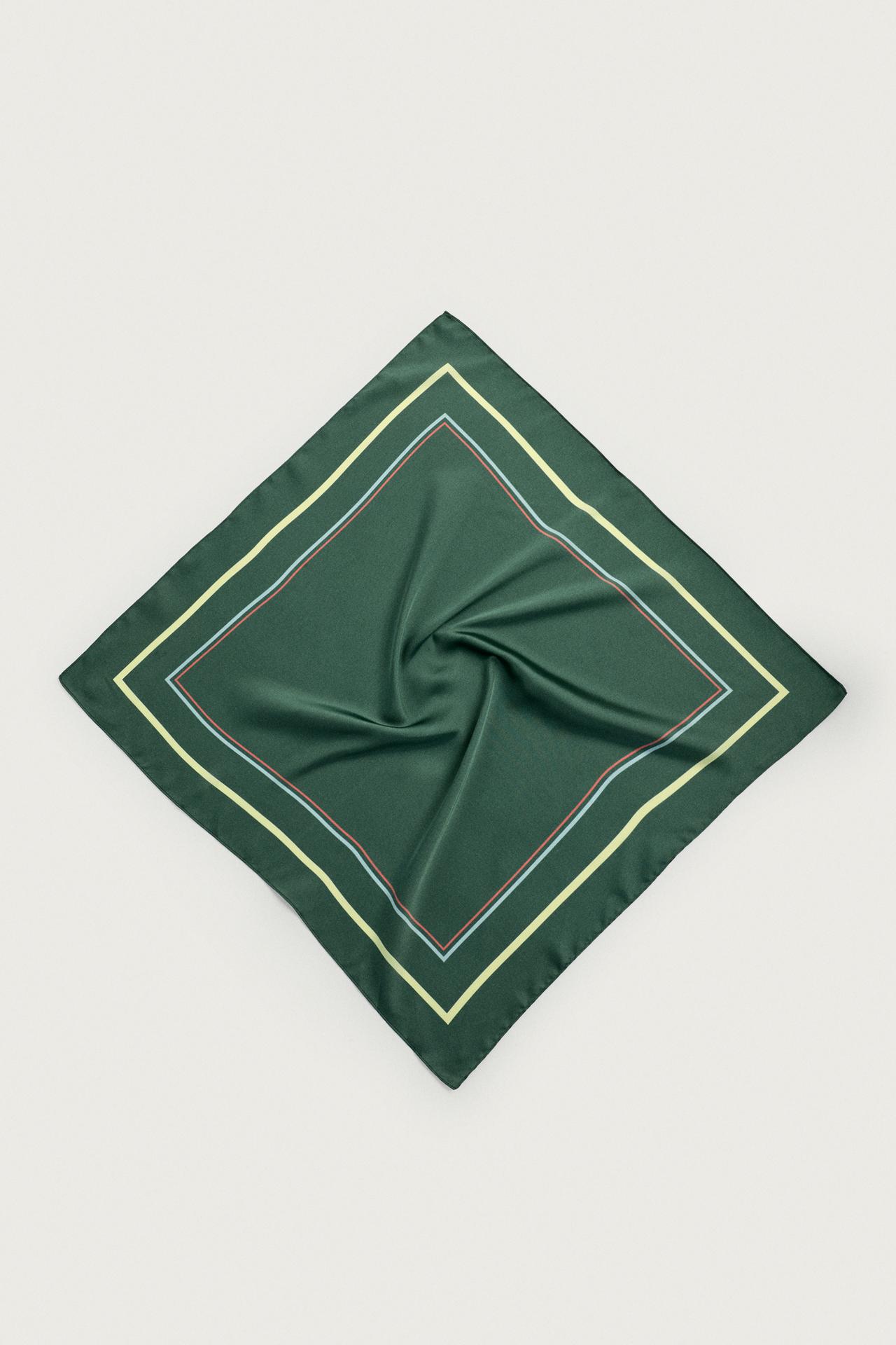 GEOMETRIC PRINT FLOWY BANDANA — various