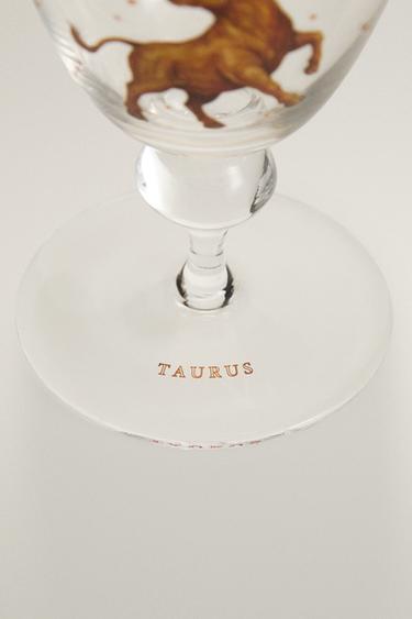 TAURUS ZODIAC GLASS | MARISA BERENSON - Transparent by Zara - Image 3