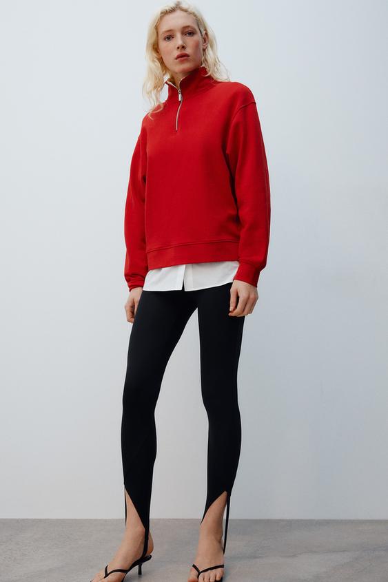 LEGGINGS FUSEAU - Negro de Zara - Imagen 0