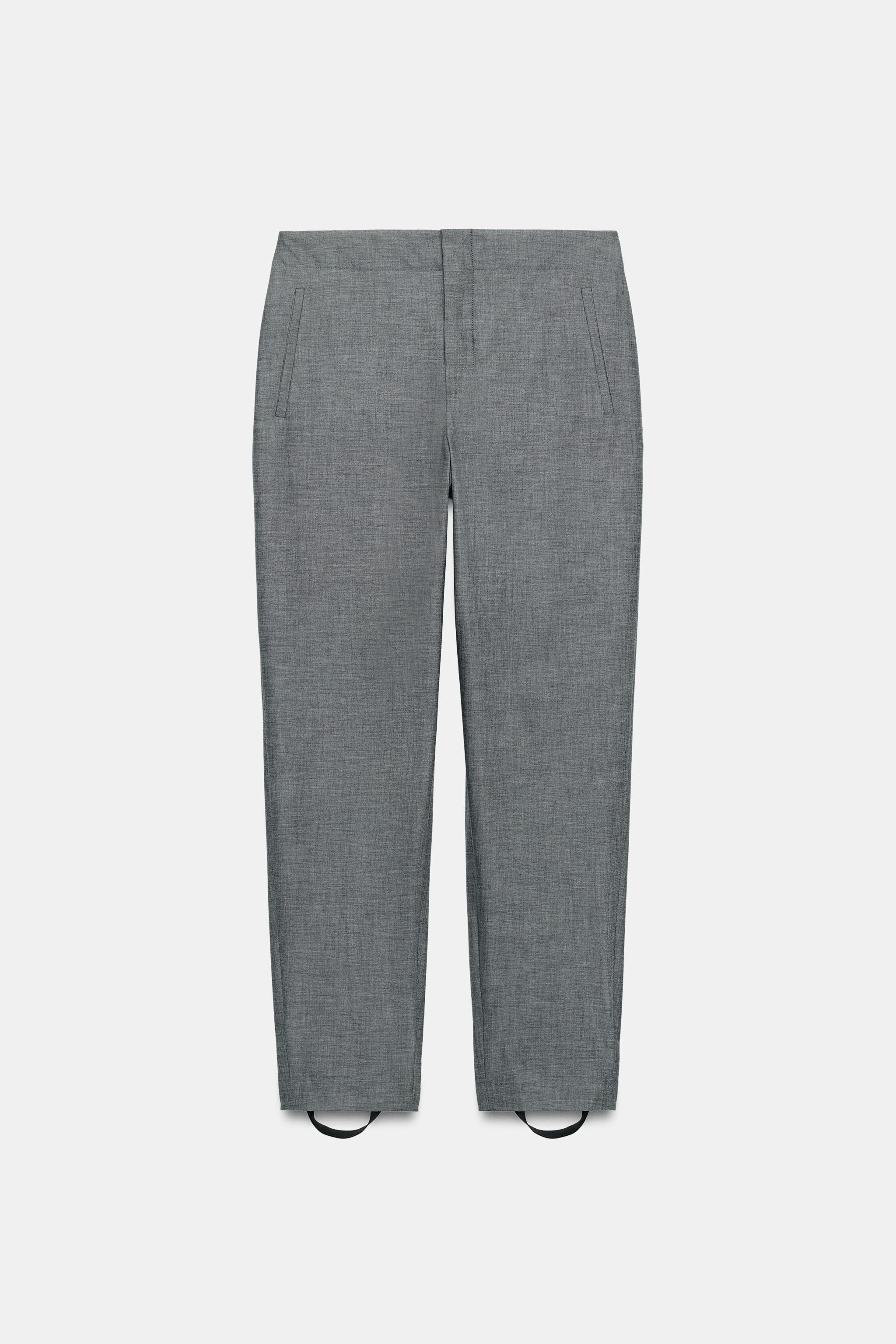 ZW COLLECTION WOOL STIRRUP PANTS
