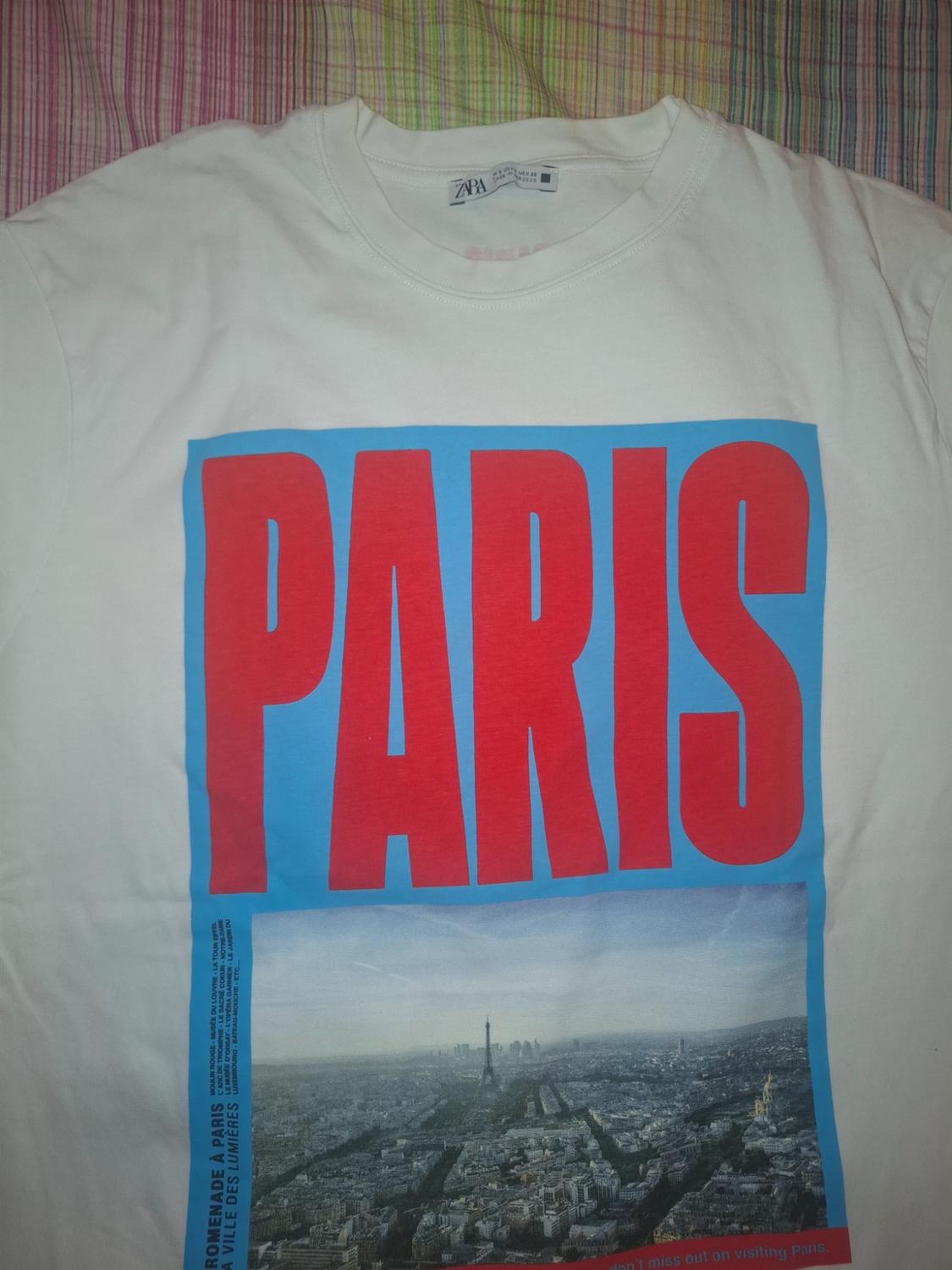 T-SHIRT WITH CONTRAST GRAPHIC - Image 3