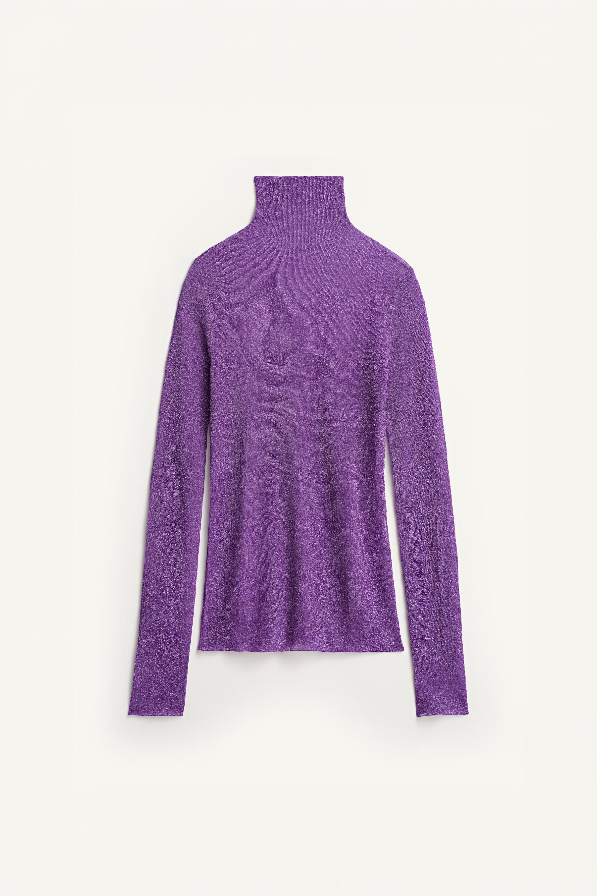 Metallic Thread Limited Edition Top by Zara