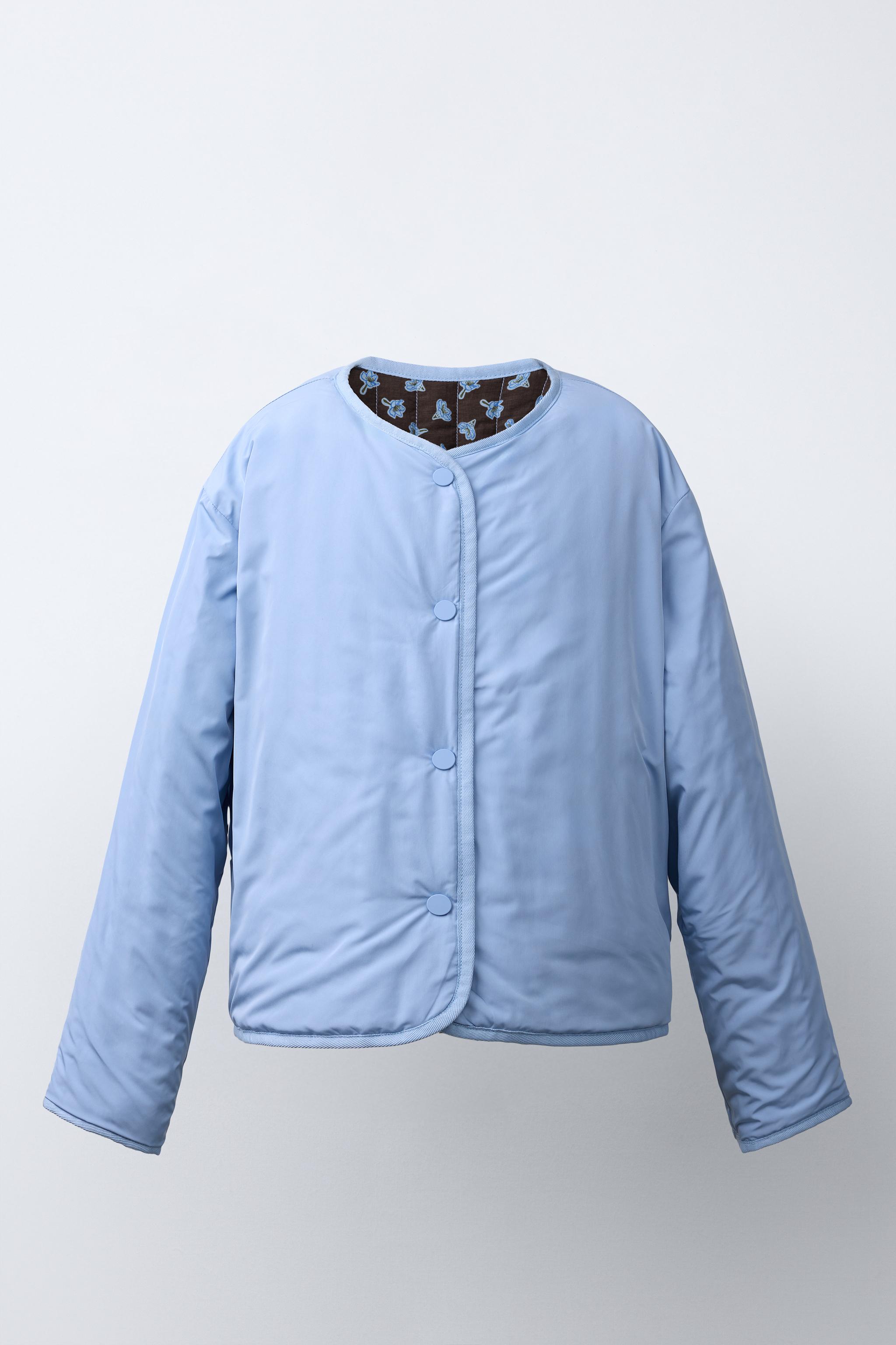 FLORAL PUFFER JACKET