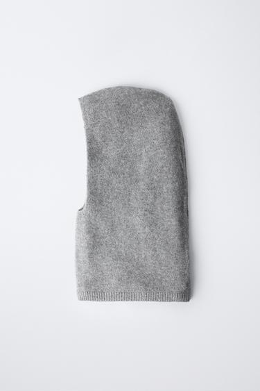 CAGOULE EN MAILLE UNIE - Gris chiné de Zara - Image 2
