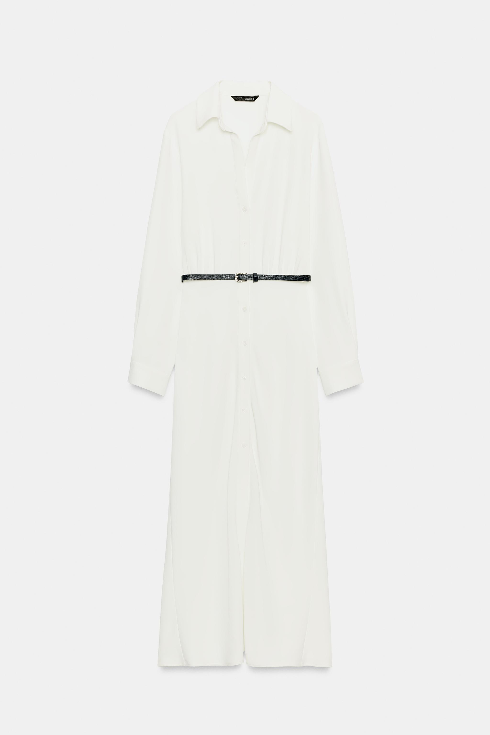 ROBE CHEMISE AVEC CEINTURE