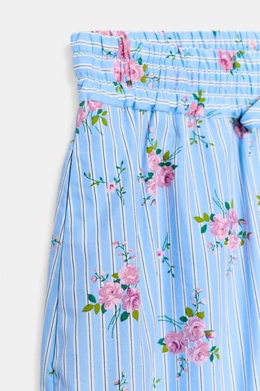 LACE STRIPED SHORTS - striped by Zara - Image 7