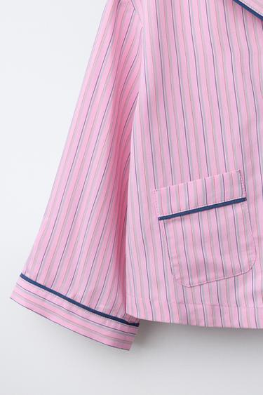 STRIPED SHIRT - Pink by Zara - Image 3
