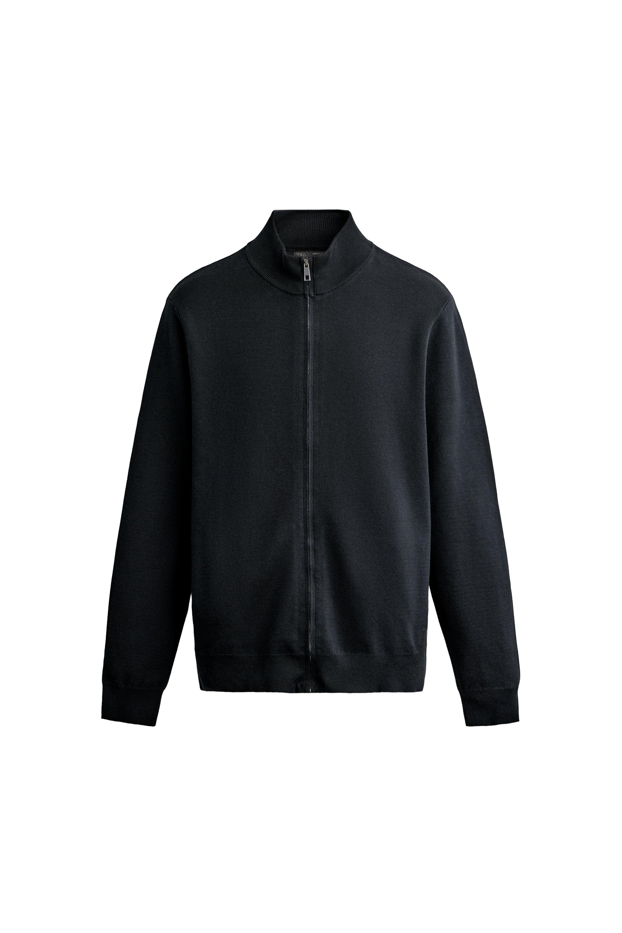 ZIP CARDINGAN - Dark navy | ZARA Curaçao / Curazao
