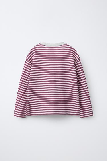 6-14 ANS/ PYJAMA IMPRIMÉ À RAYURES - Rose de Zara - Image 2