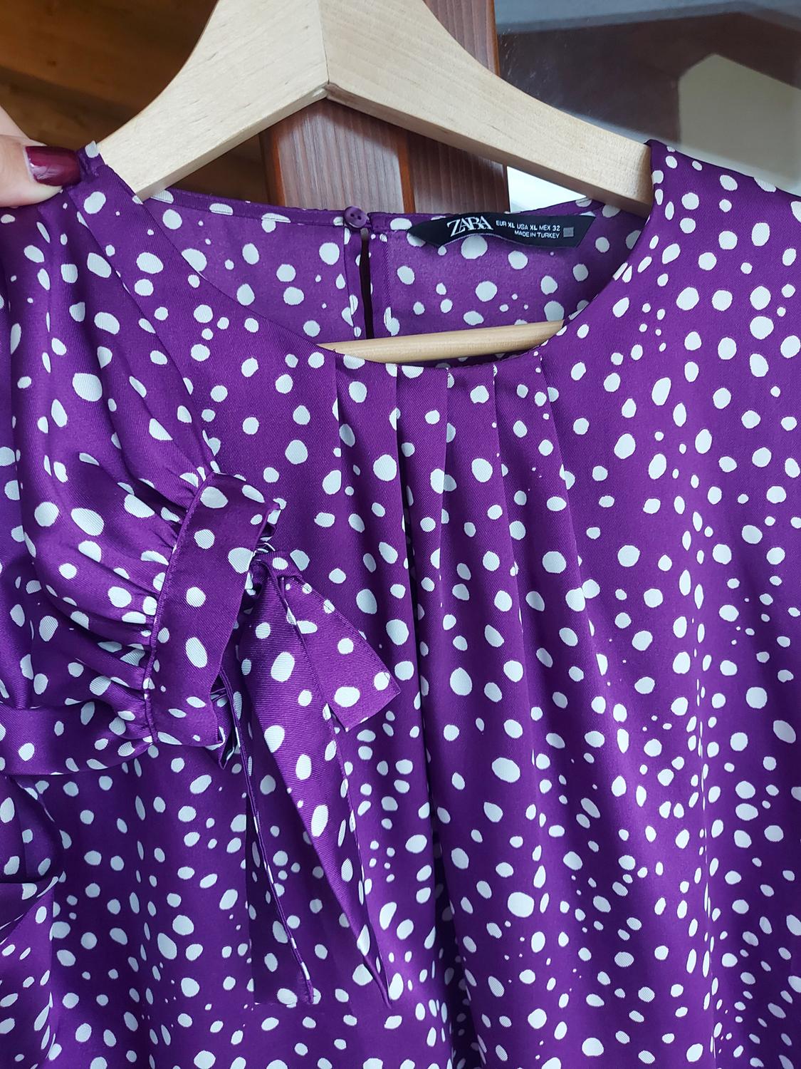 PRINTED SATIN-FINISH SHIRT - Image 3