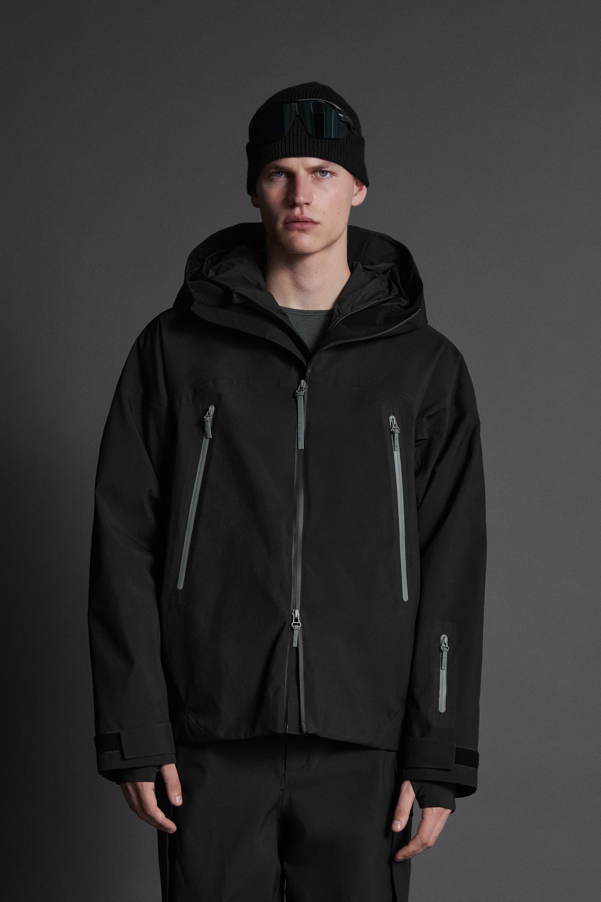 RECCO® LOCATOR SKI JACKET SKI COLLECTION - Black | ZARA Canada