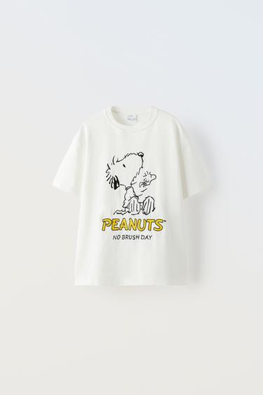 SNOOPY PEANUTS™ FUTBOLKASI - Oq Zara tomonidan - Tasvir 0