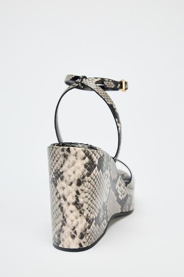 ANIMAL PRINT WEDGE - Multicoloured by Zara - Image 5