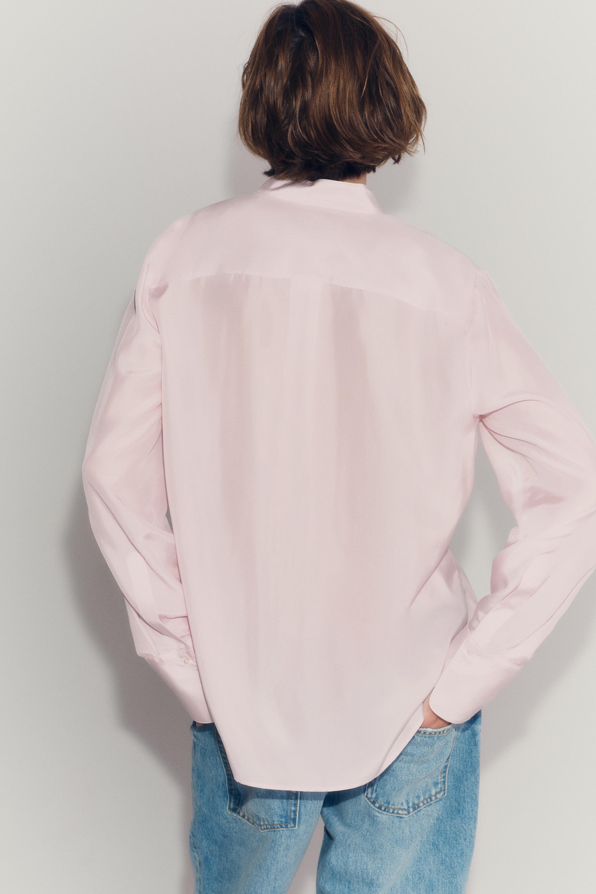 CHEMISE LISERÉS 100 % SOIE ZW COLLECTION