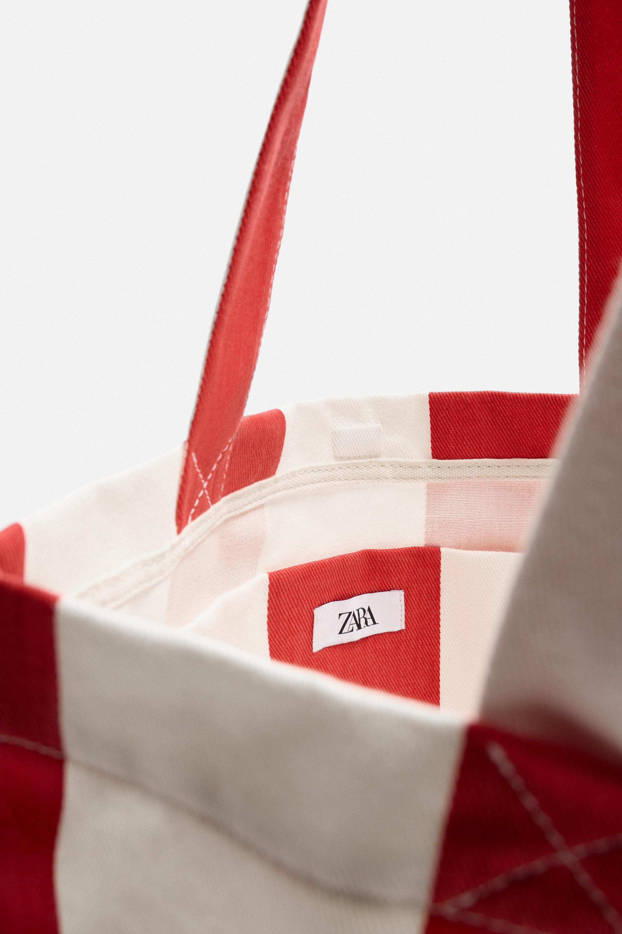 ZARA ファブリックトートバッグ 3306/620 2wayが嬉しい【ZARA ファブリックトートバッグ】 | LEE