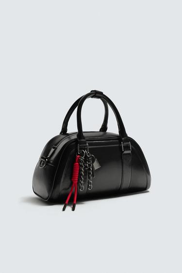 SAC À MAIN CHARMS - Noir de Zara - Image 3