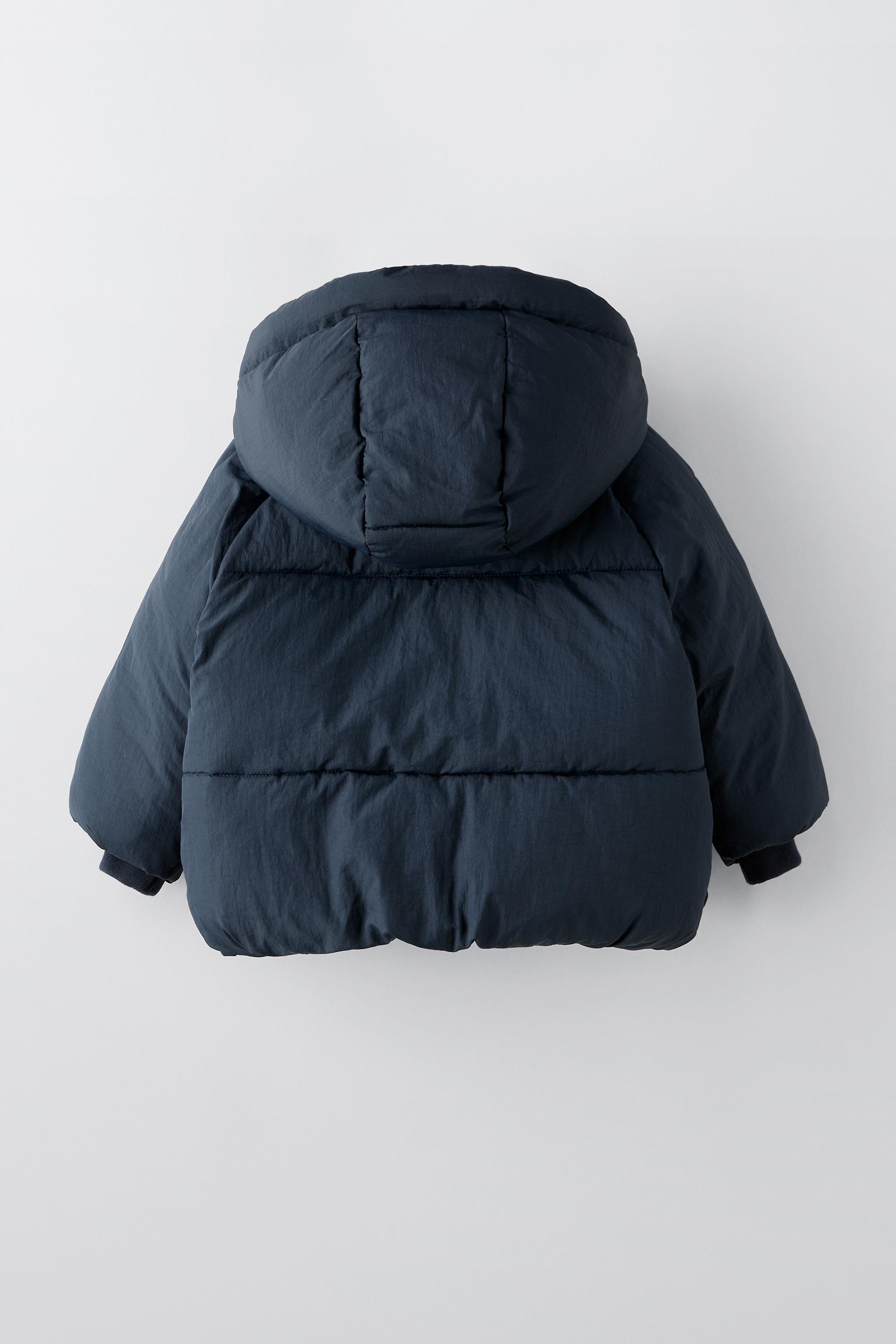 WATER REPELLENT PUFFER JACKET Black ZARA Canada