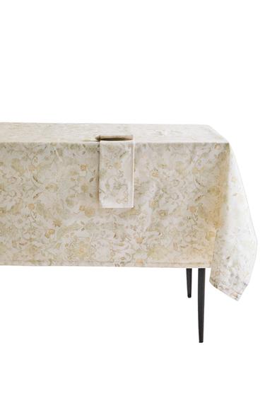 DAMASK PRINT TABLECLOTH - Світло-зелений Zara