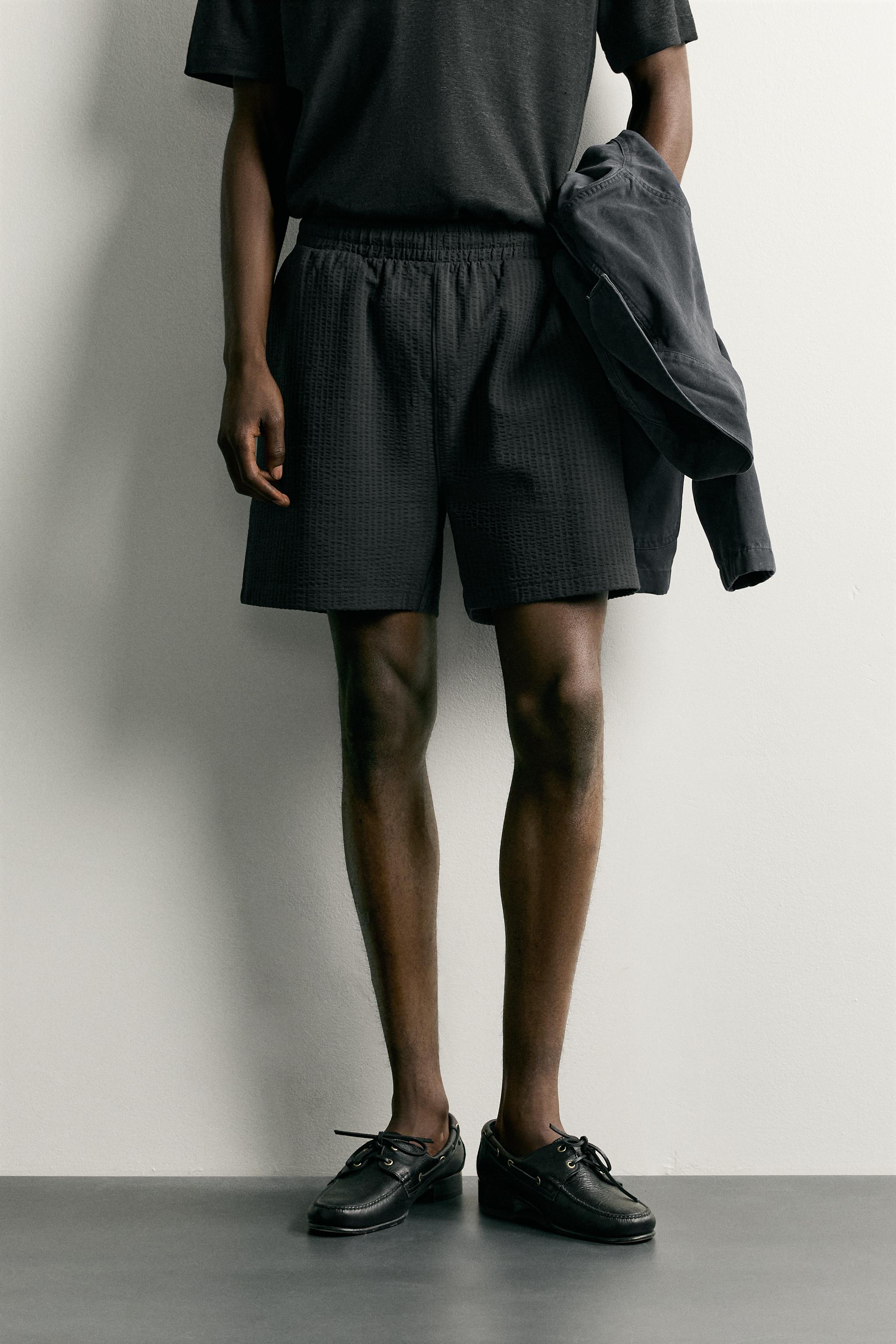 BERMUDA REGULAR FIT SEERSUCKER CONFORT