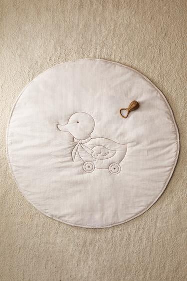 TAPETE JUEGO INFANTIL PATITO - Blanco roto de Zara