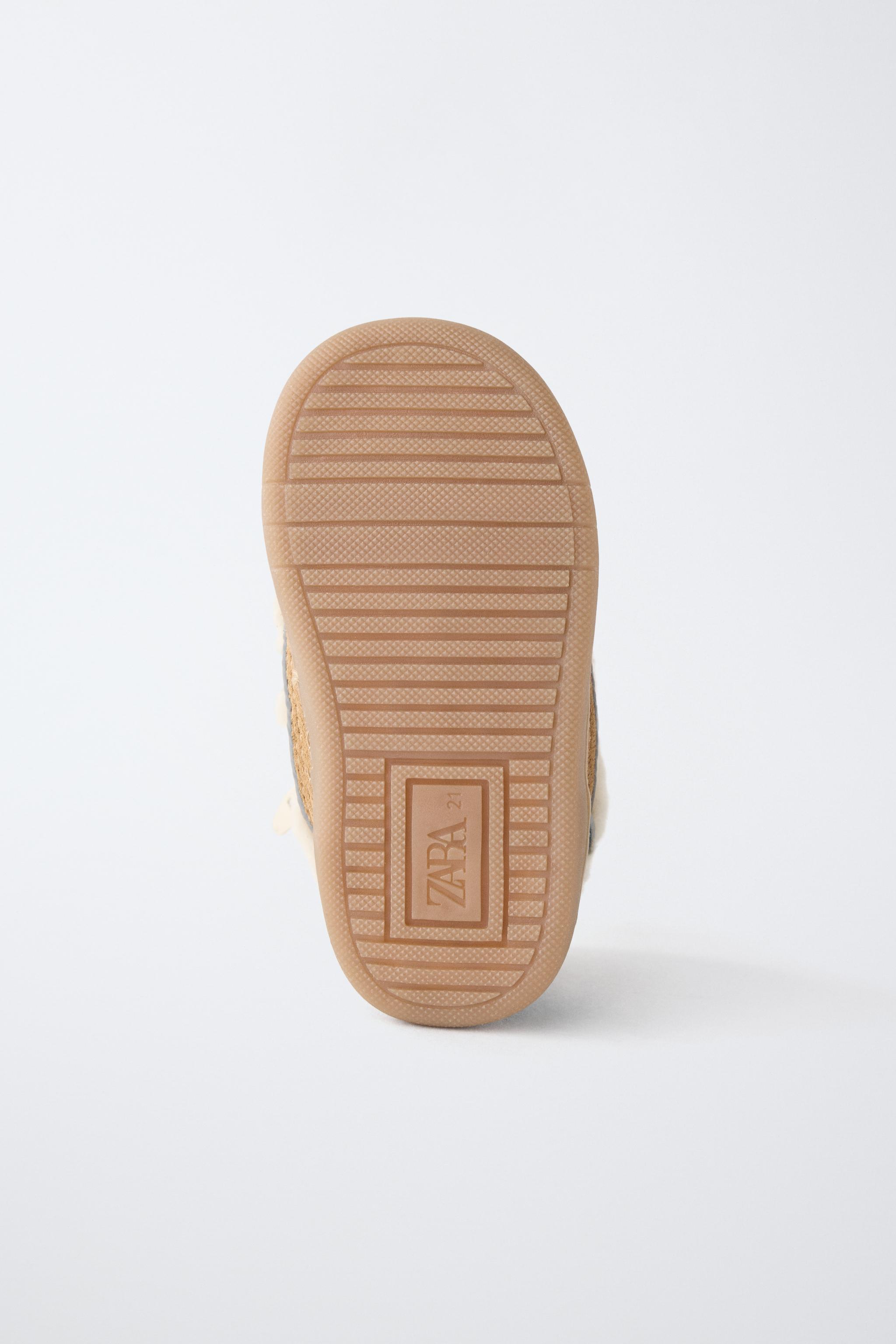 BOTTINES BAREFOOT EN PEAU LAINÉE