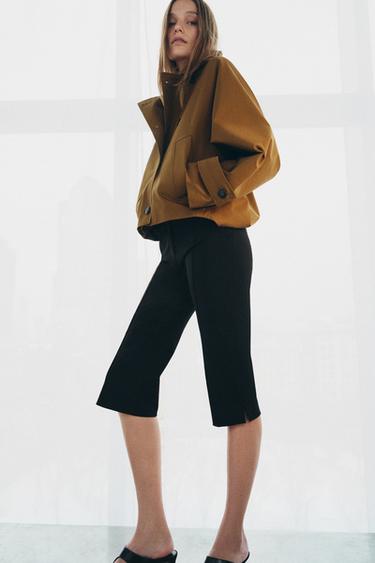 TRENCH COURT DÉPERLANT ZW COLLECTION - Marron clair de Zara - Image 4