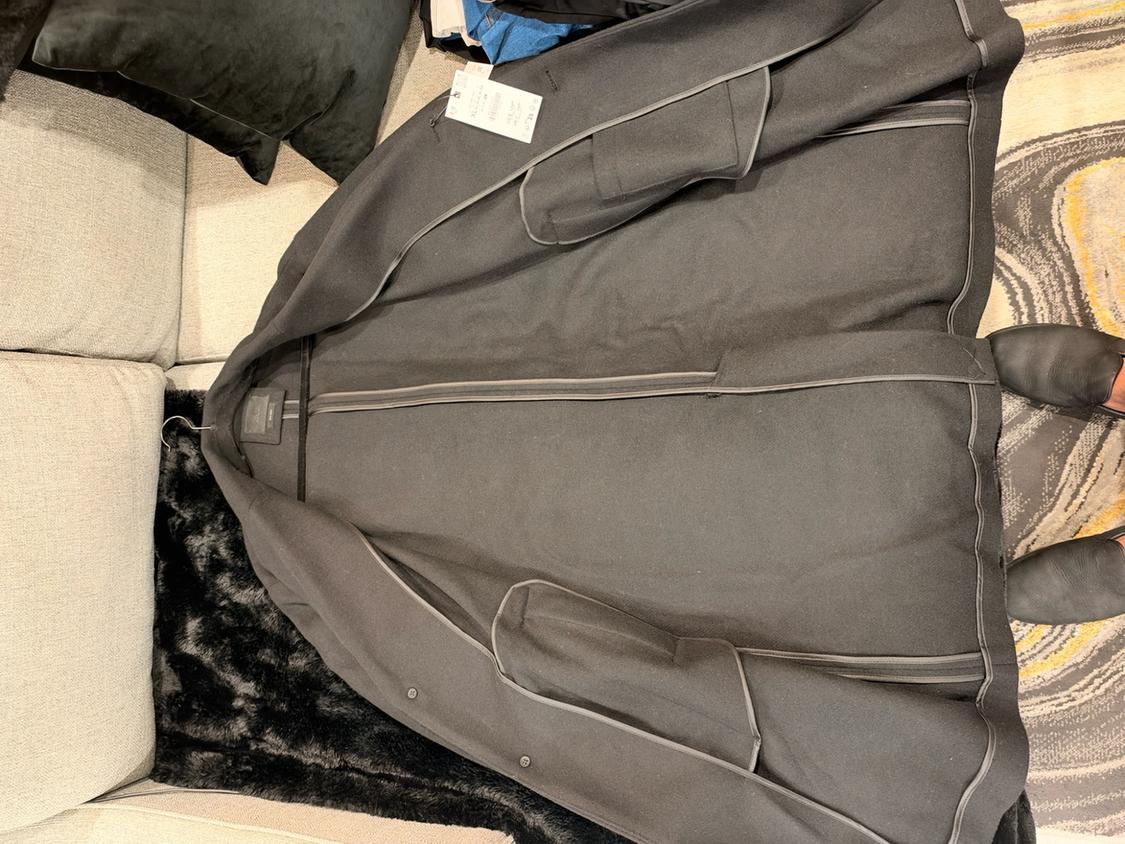 REGULAR FIT WOOL BLEND COAT - Image 3
