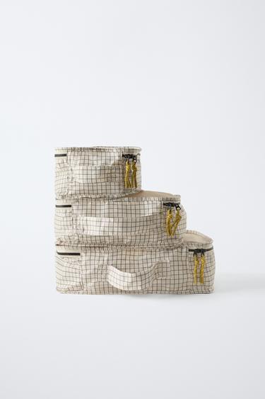 LOT DE RANGEMENTS VOYAGE - Blanc écru de Zara - Image 2