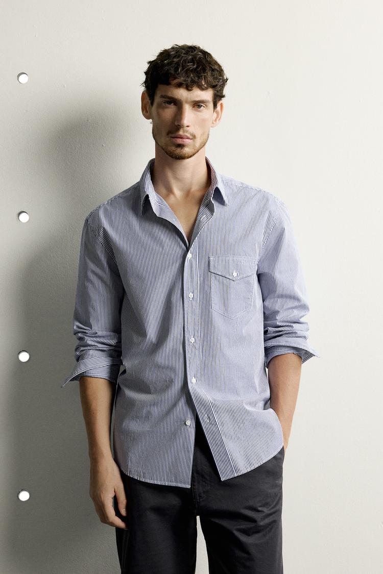 REGULAR FIT STRIPED SHIRT