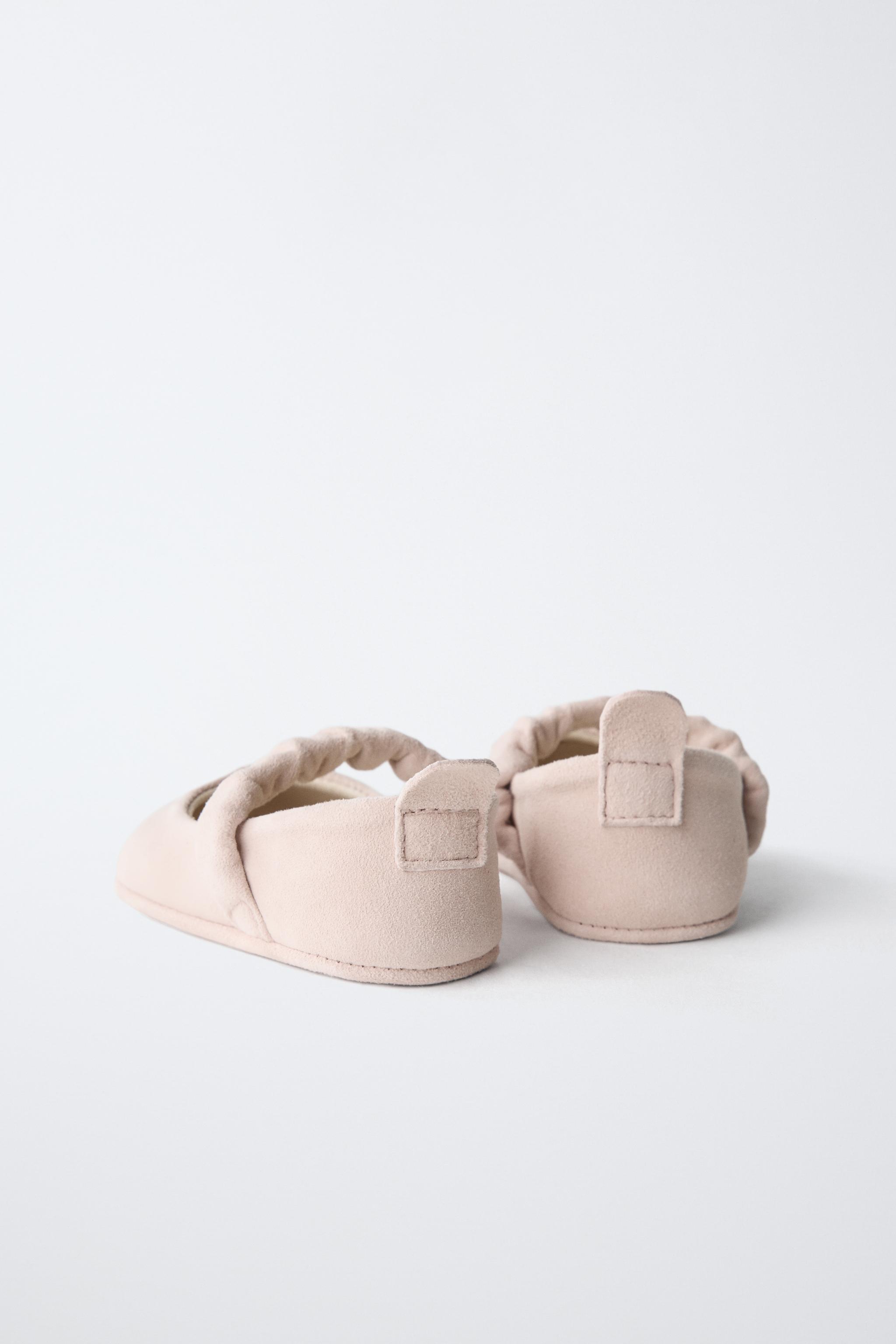 LEATHER BALLET FLATS