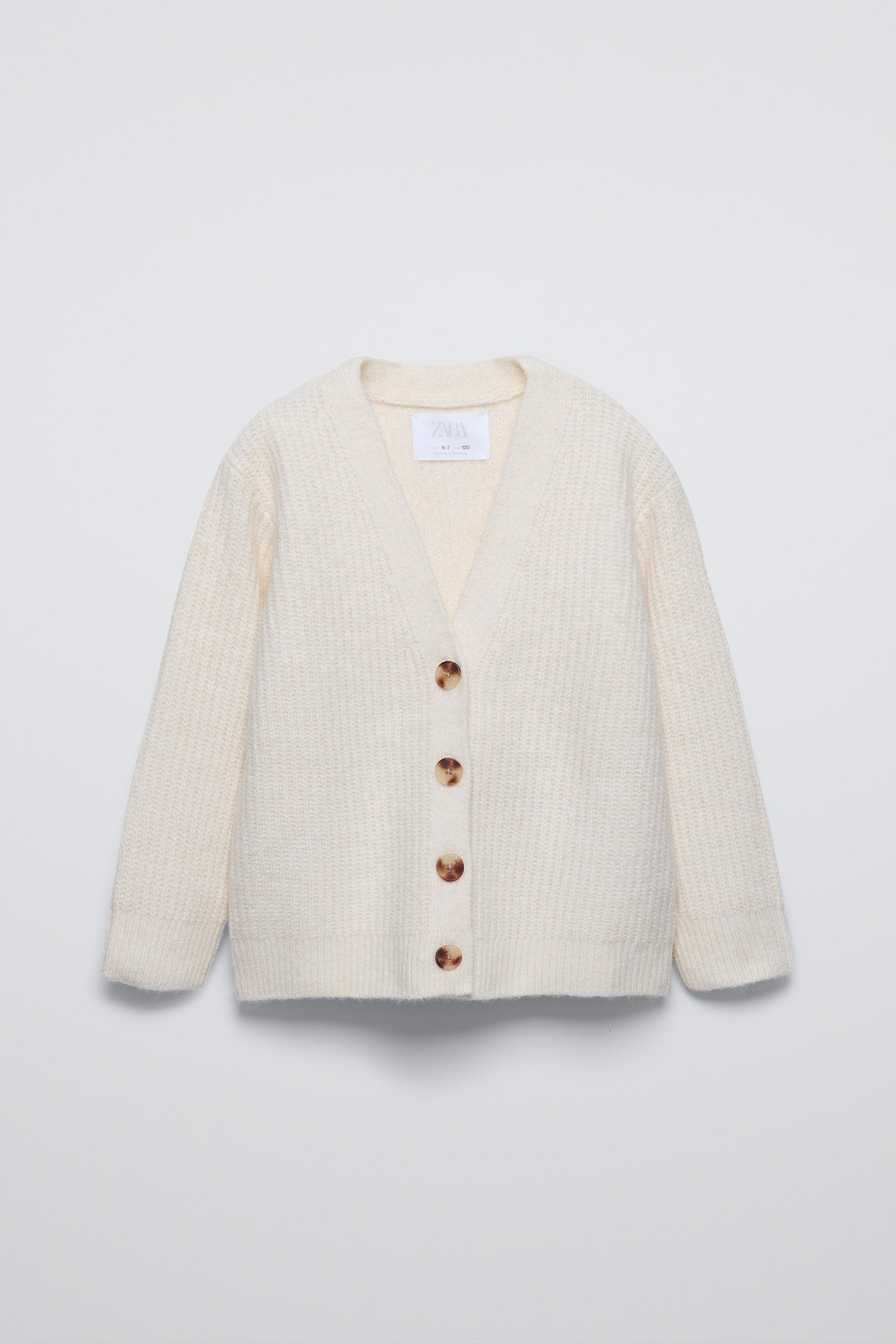 BUTTONED KNIT CARDIGAN