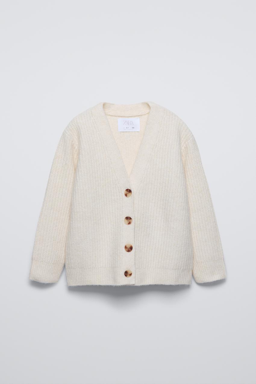 ZARA ニットカーディガン