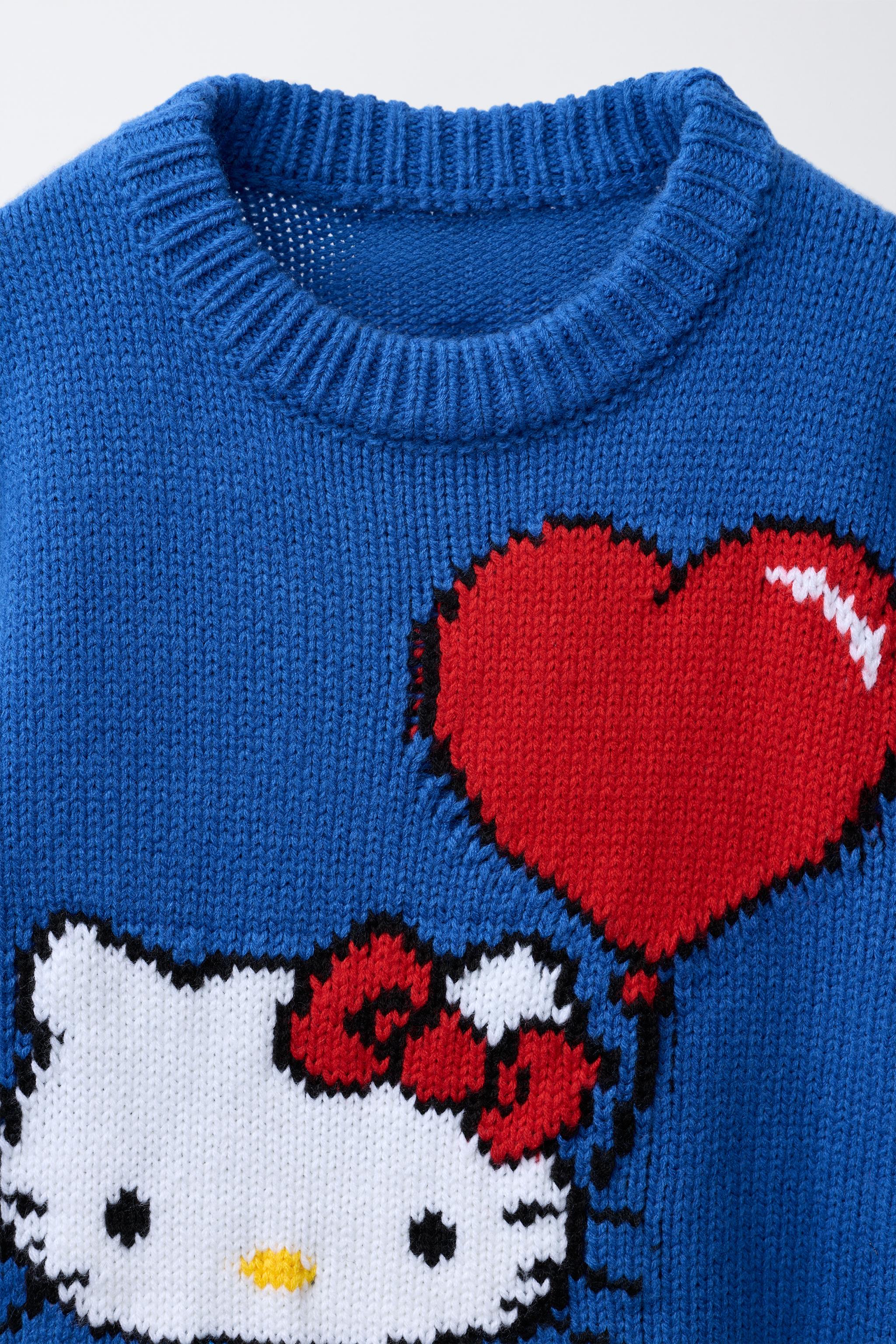 PULL EN MAILLE HELLO KITTY © SANRIO