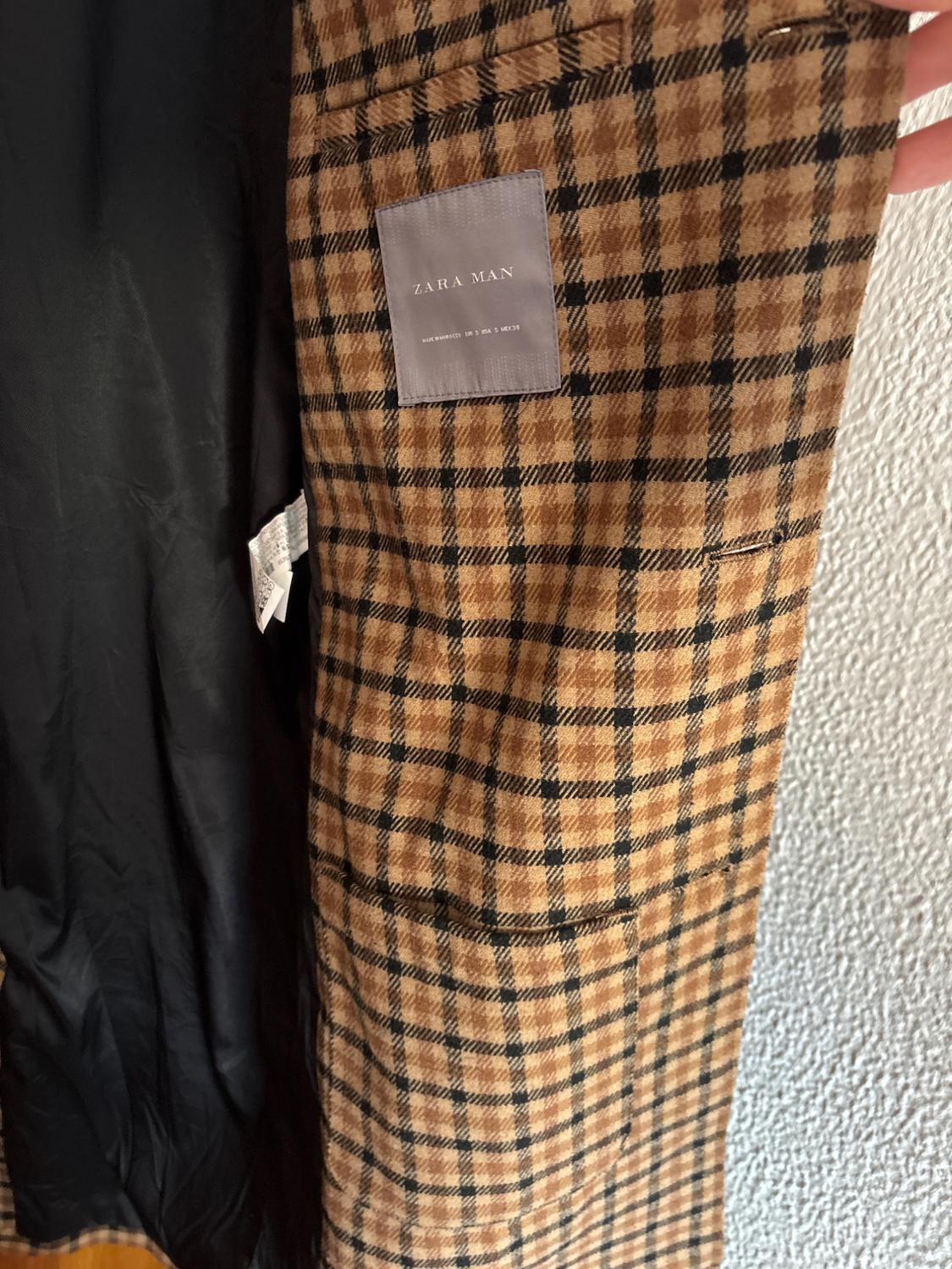 OVERSIZED CHECK COAT - Image 4