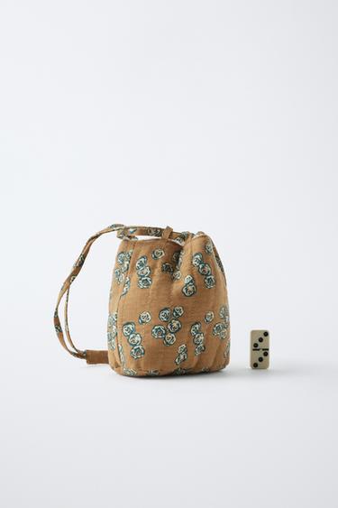 BOURSE À FLEURS - Blanc écru de Zara - Image 5