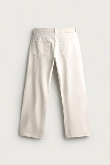 JEAN LOOSE FIT - Blanc cassé de Zara - Image 6