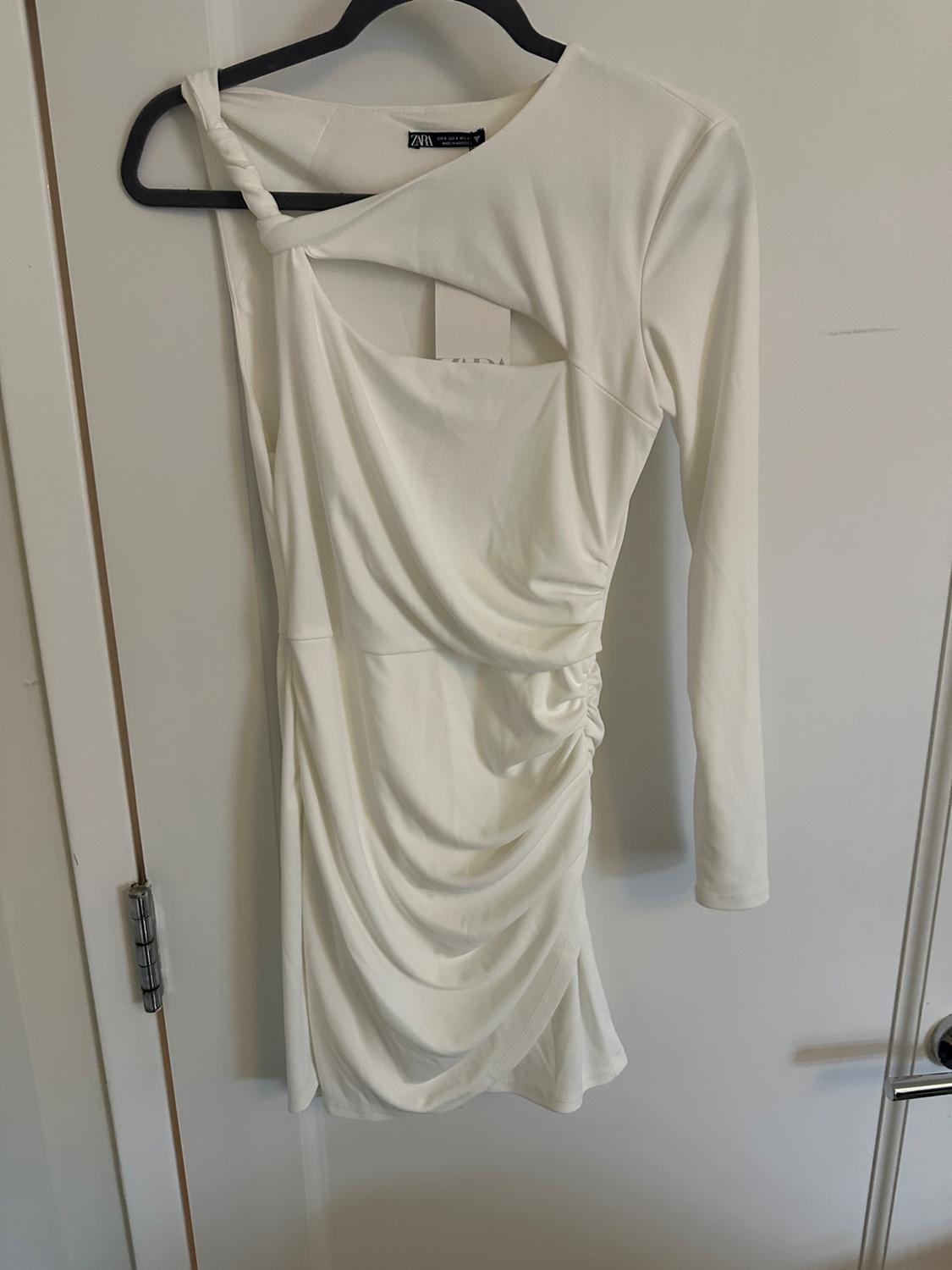 TWISTED ASYMMETRIC DRESS