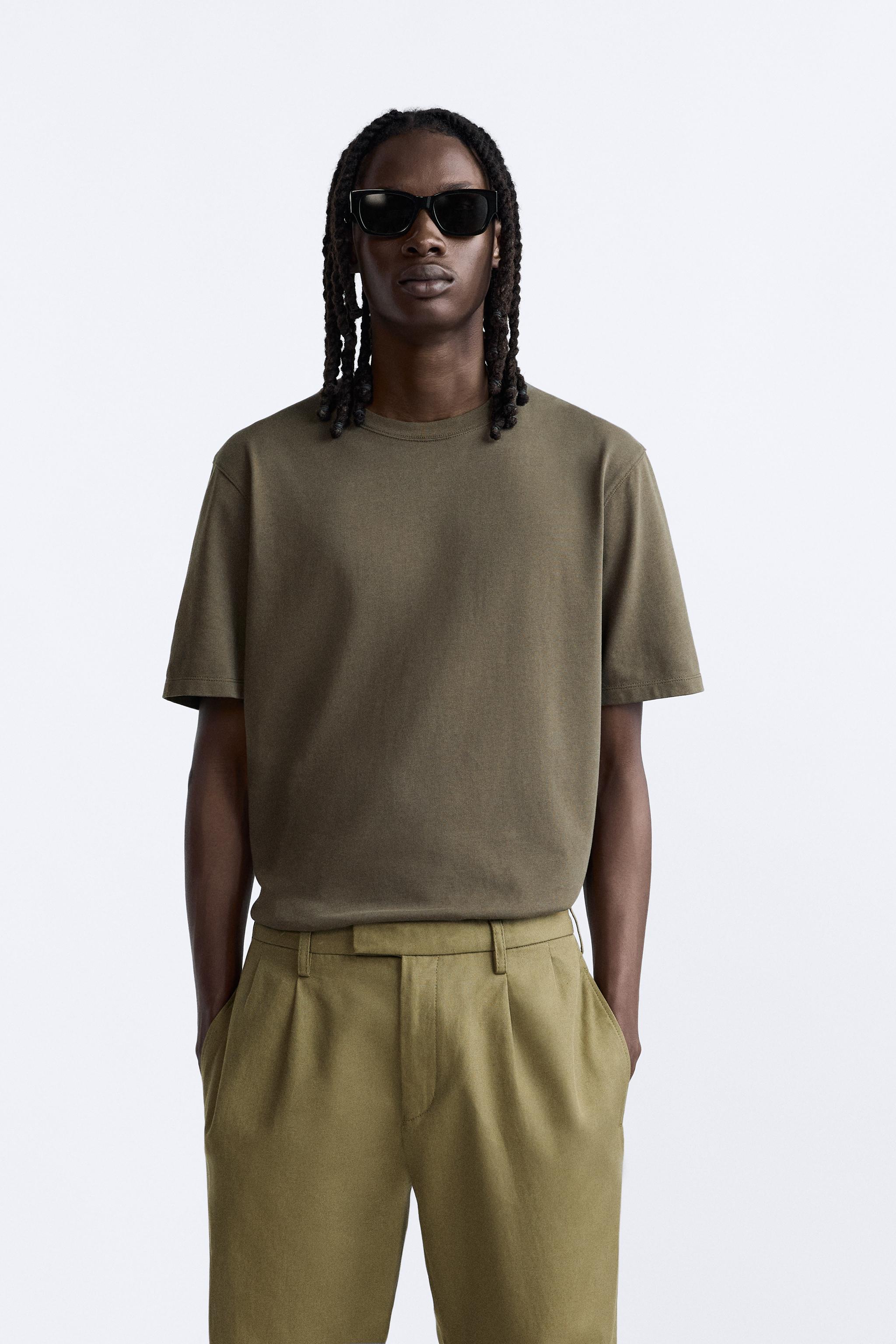 REGULAR FIT ソフトＴシャツ - ホワイト | ZARA Japan / 日本