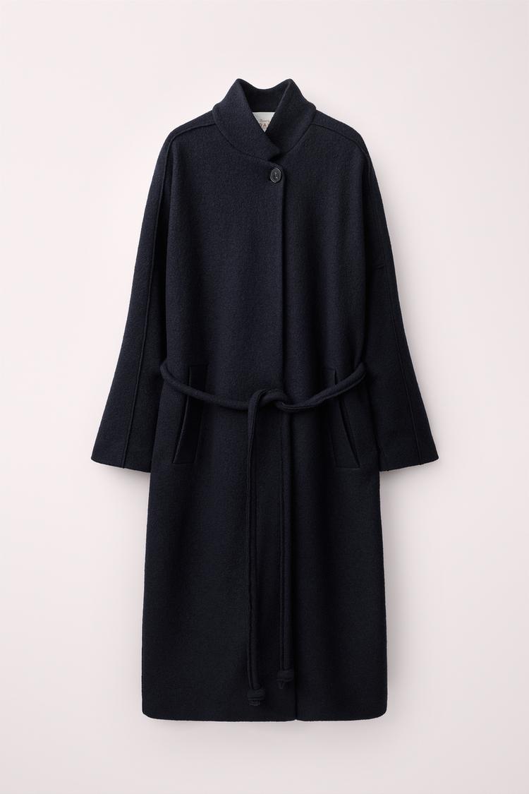 Abrigo largo 100 lana created by caramel london x zara