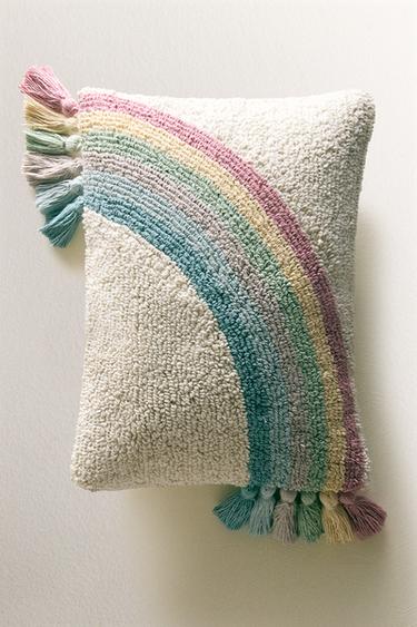 HOUSSE DE COUSSIN ENFANT ARCO-EN-CIEL - Multicolore de Zara