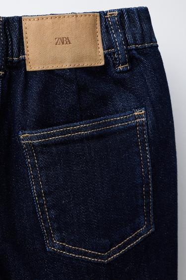 COMFORT BAGGY DENIM TROUSERS - Blue by Zara - Image 3