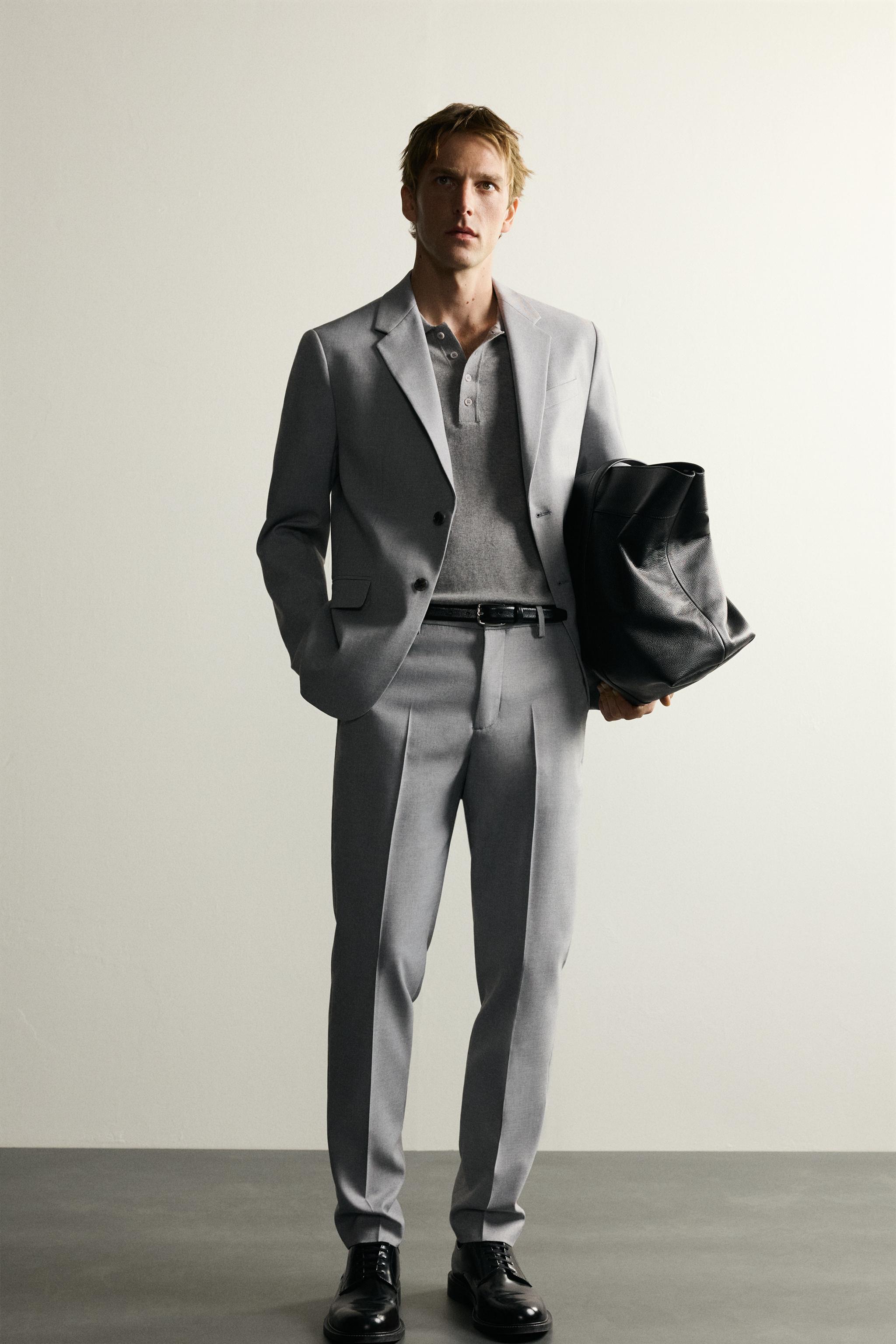 STRETCH SUIT PANTS