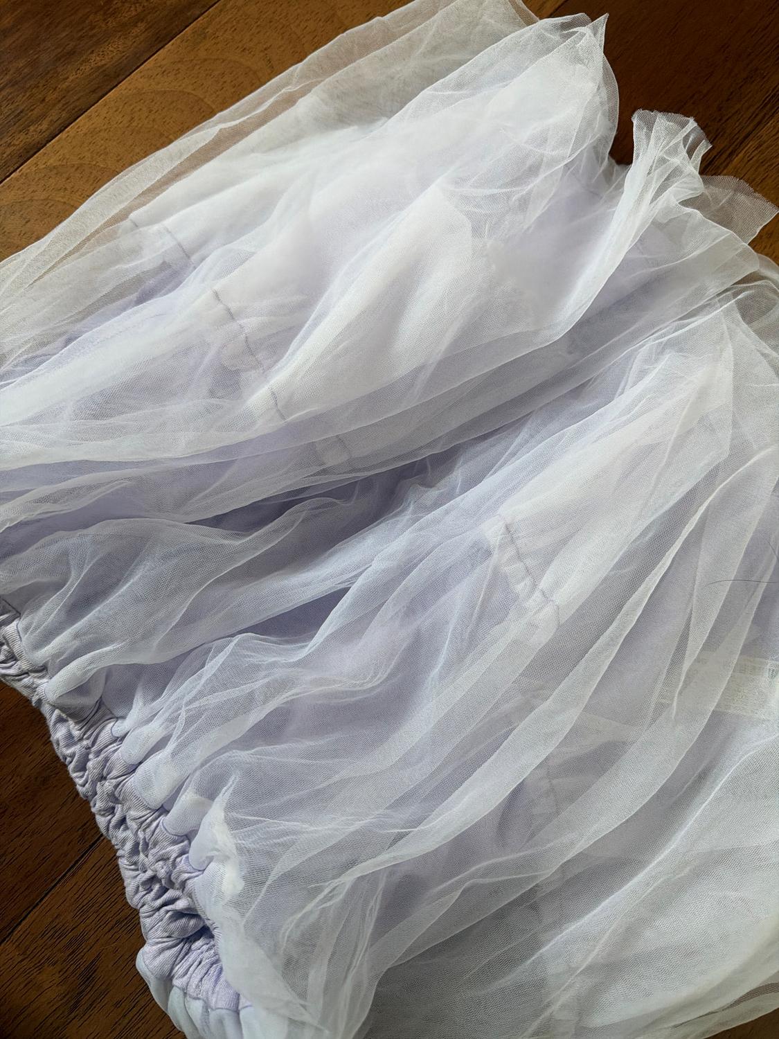 RUFFLED TULLE SKIRT - Image 3