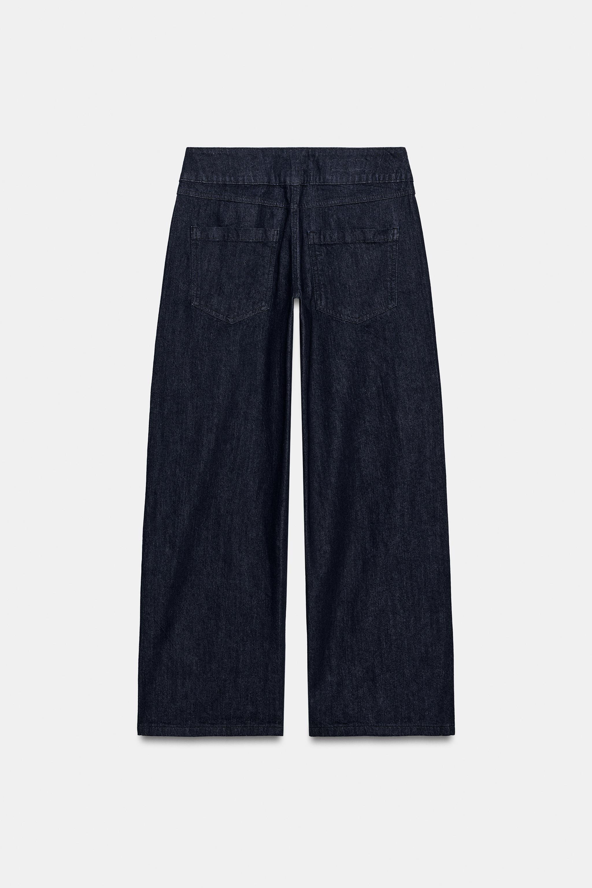 Z1975 LOW RISE WIDE LEG JEANS