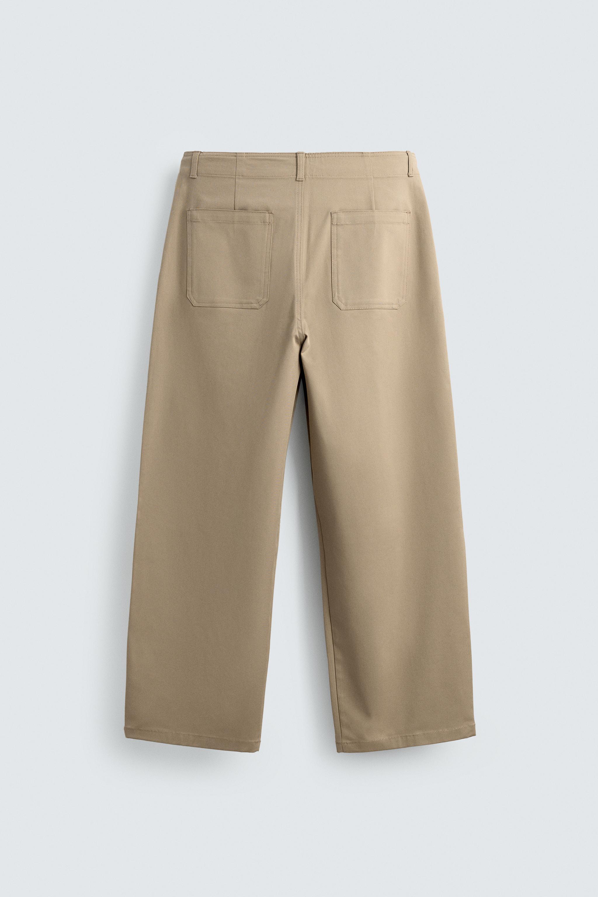 PANTALON PLIS COUPE LARGE