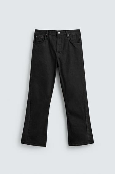 FLARE FIT JEANS - Black by Zara